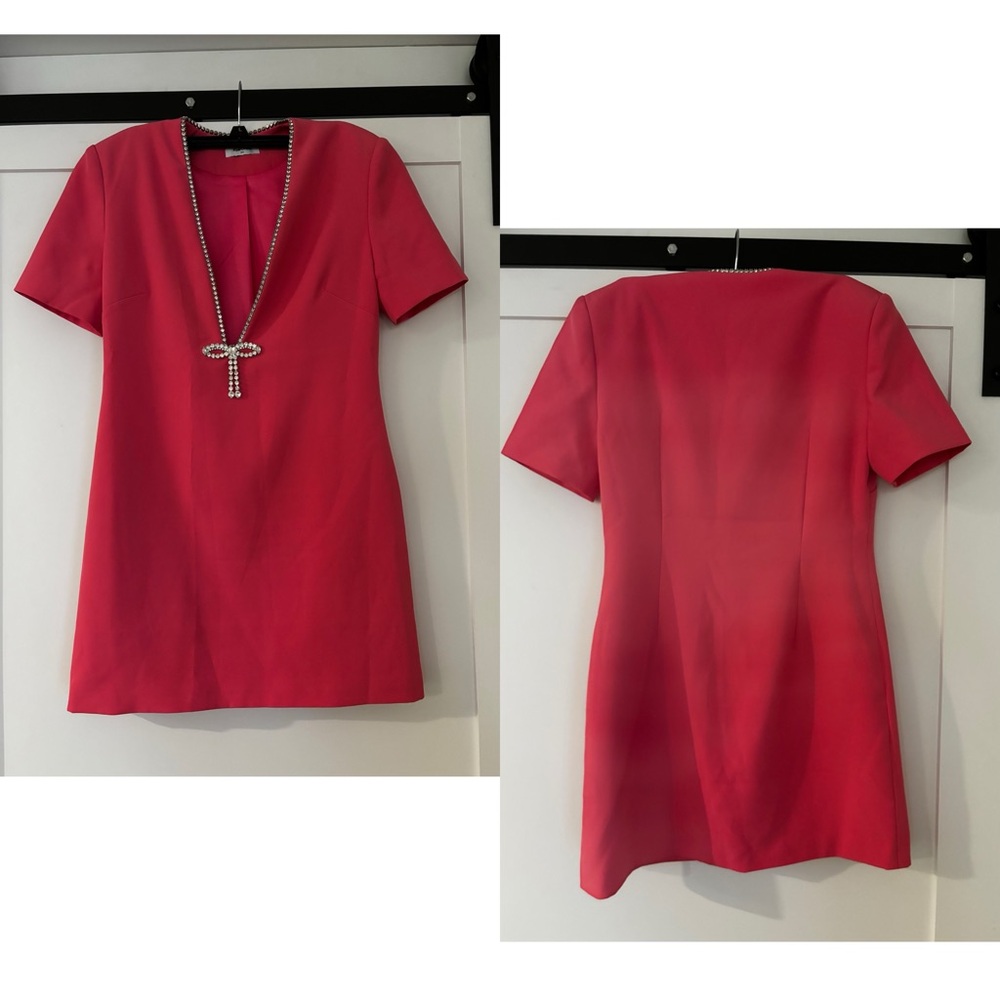 Xs Rumored low V neck dress